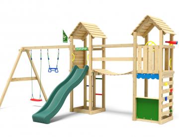 IMBABY-Toboggan d'intérieur épais pour enfants, aire de jeux